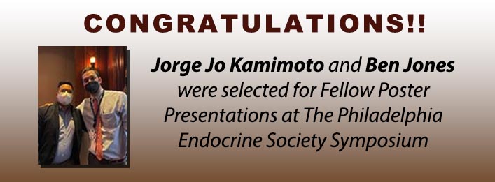 Jorge Kamimoto and Ben Jones present at Philadelphia Endocrine Society 